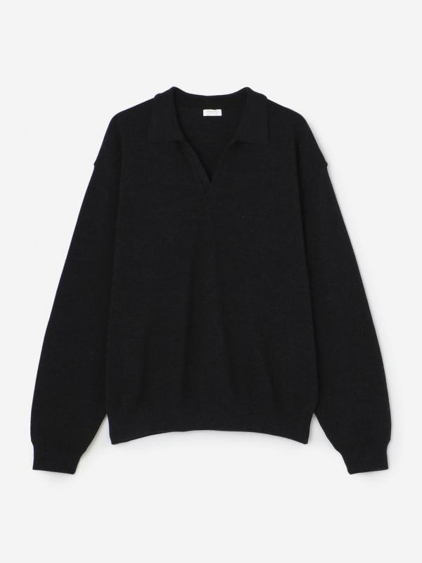 crepuscule | スキッパー ポロニット MEN