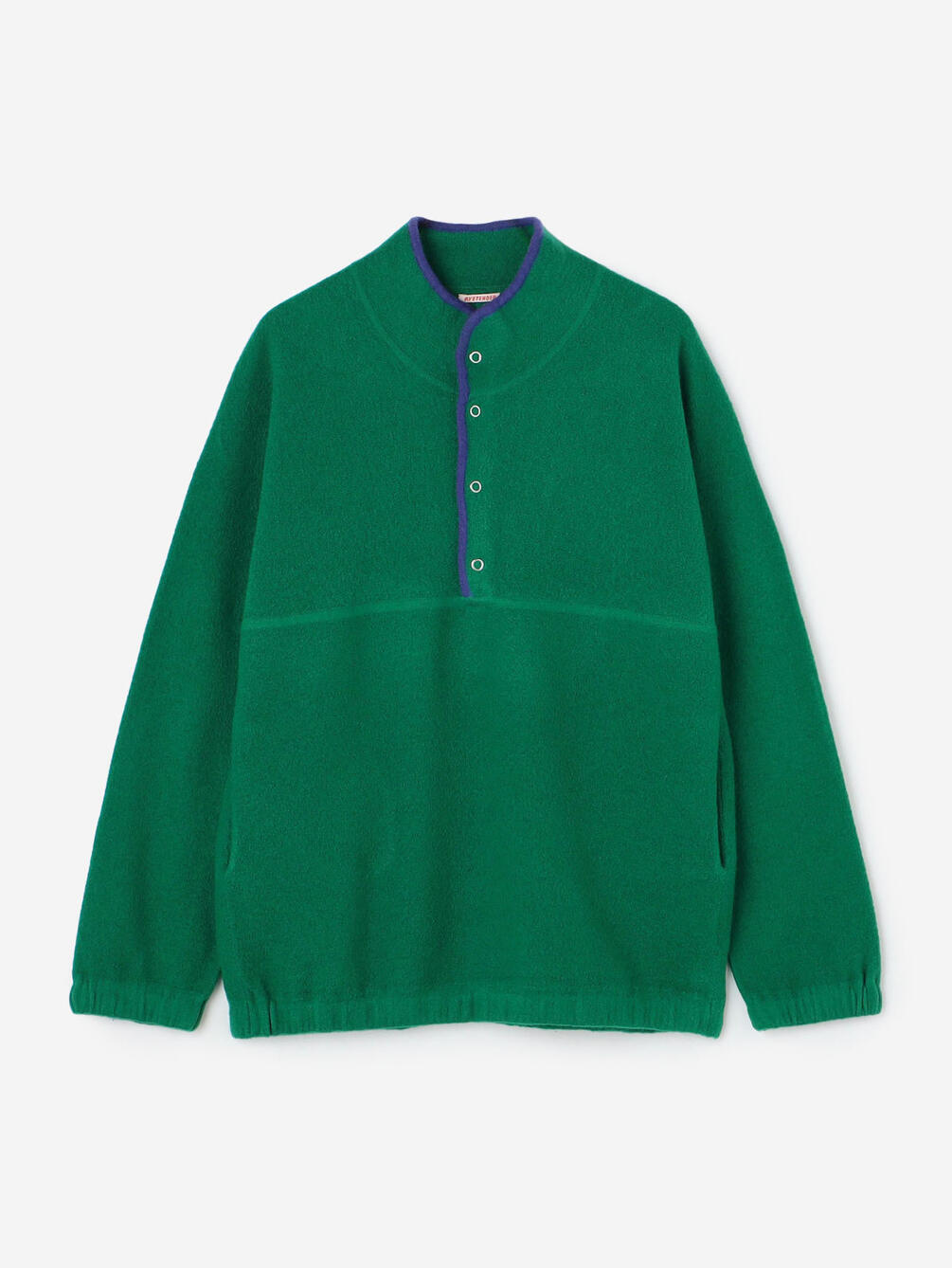 RYE TENDER | 〈別注〉ハーフスナップニットプルオーバー MEN