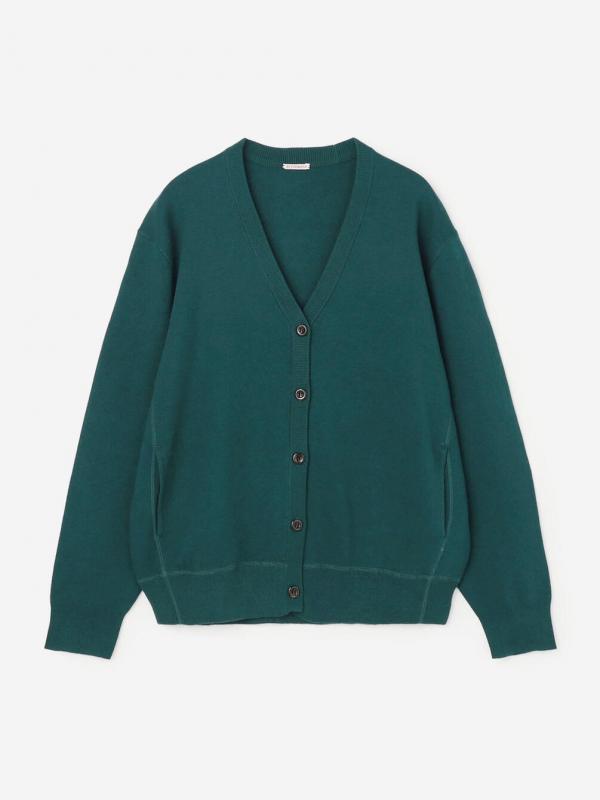 RYE TENDER | 〈別注〉コットンカシミヤ ニットカーディガン MEN