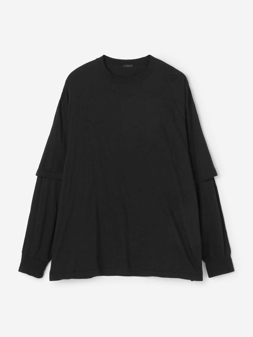 COMOLI | THINコットン レイヤードTシャツ