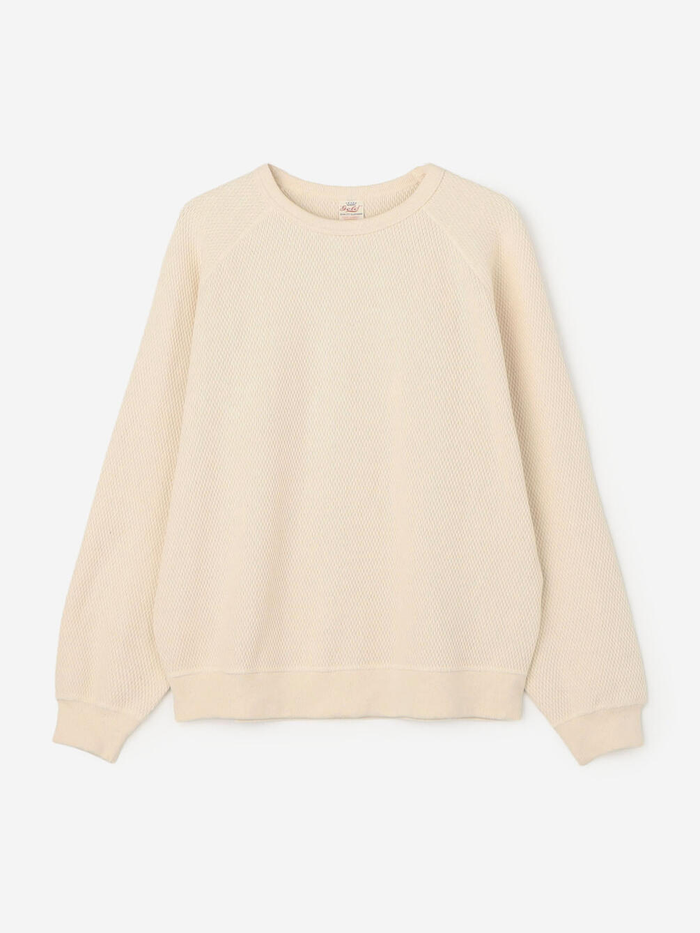gold | コットン ヘビーサーマル 長袖クルーネックTシャツ MEN