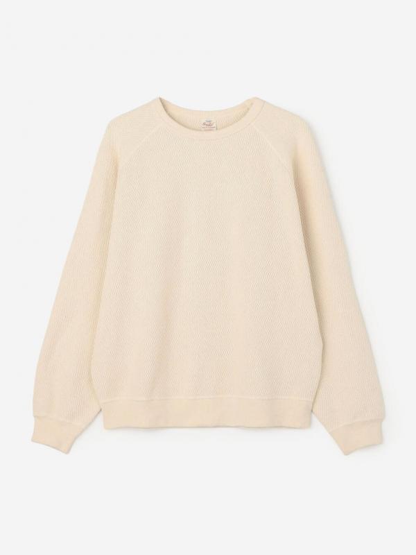 gold | コットン ヘビーサーマル 長袖クルーネックTシャツ MEN