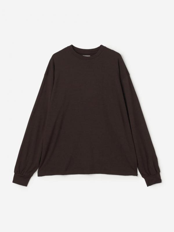 KAPTAIN SUNSHINE | メリノウール天竺 長袖Tシャツ MEN