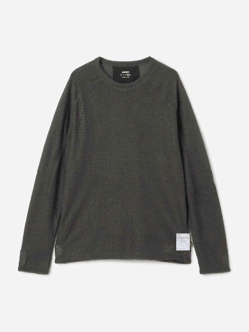 SATISFY｜クルーネック 長袖プルオーバー MEN