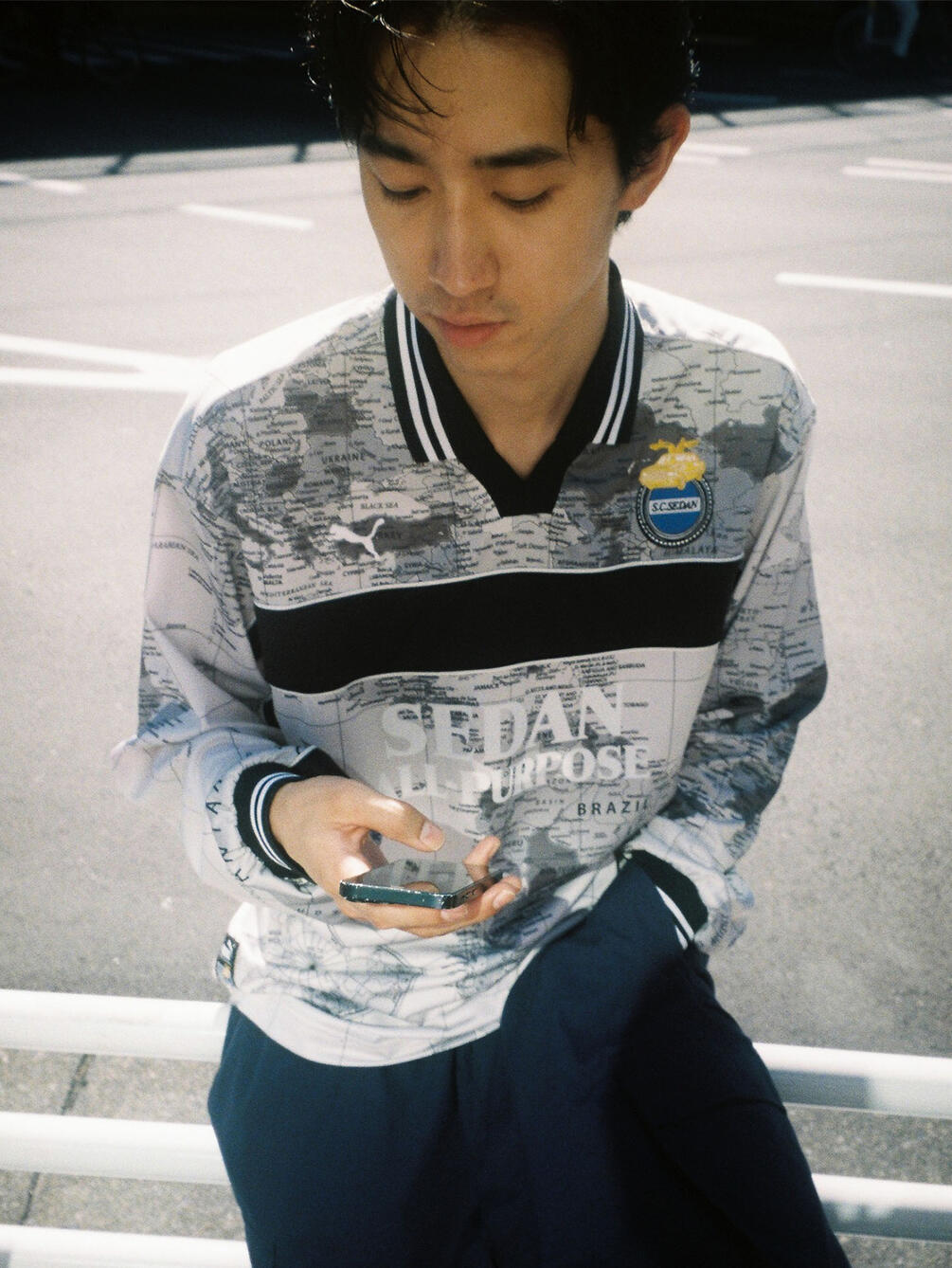 PUMA×SEDAN ALL-PURPOSE | PUMA / WORLD MAP GAME SHIRTS MEN
