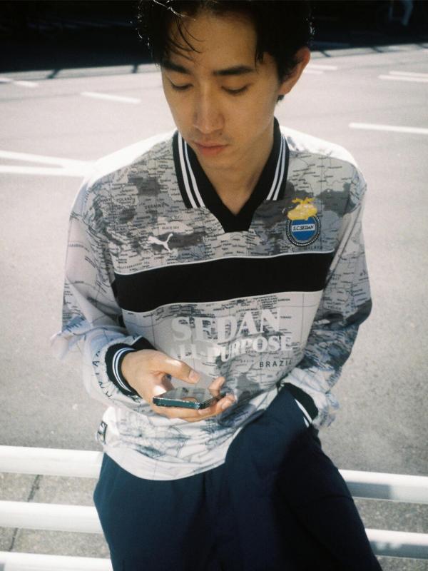 PUMA×SEDAN ALL-PURPOSE | PUMA / WORLD MAP GAME SHIRTS MEN