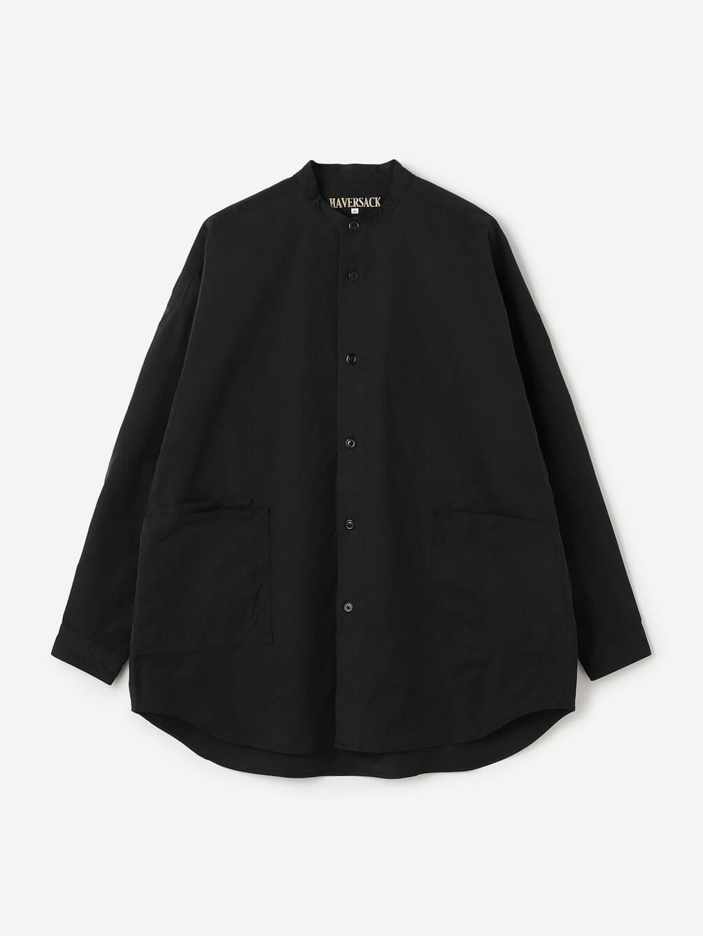 HAVERSACK | 〈別注〉 ポリエステル バンドカラーシャツ MEN