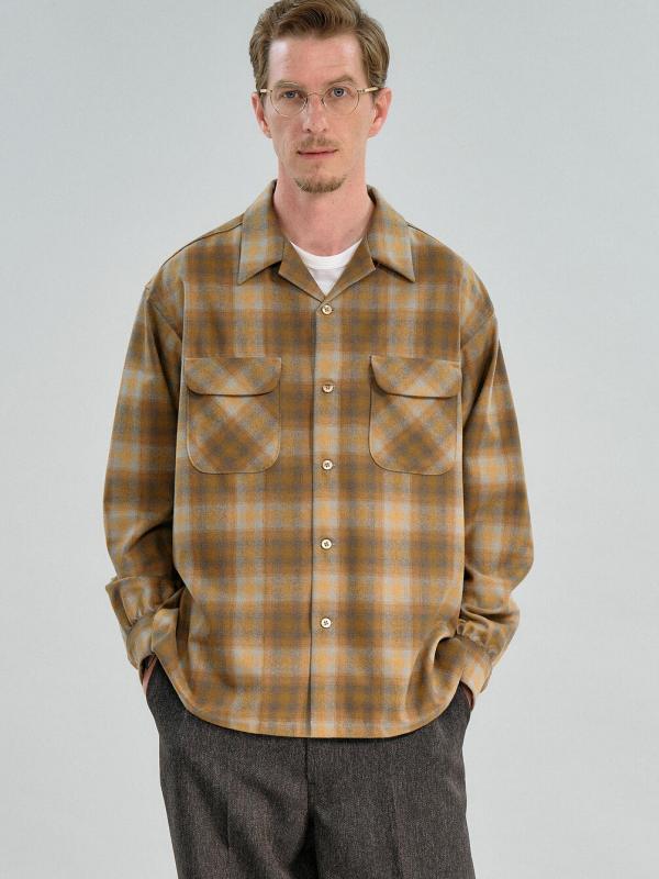 PENDLETON | オープンカラー ネルシャツ MEN