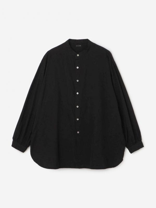 holk | コットン バンドカラー 長袖シャツ MEN