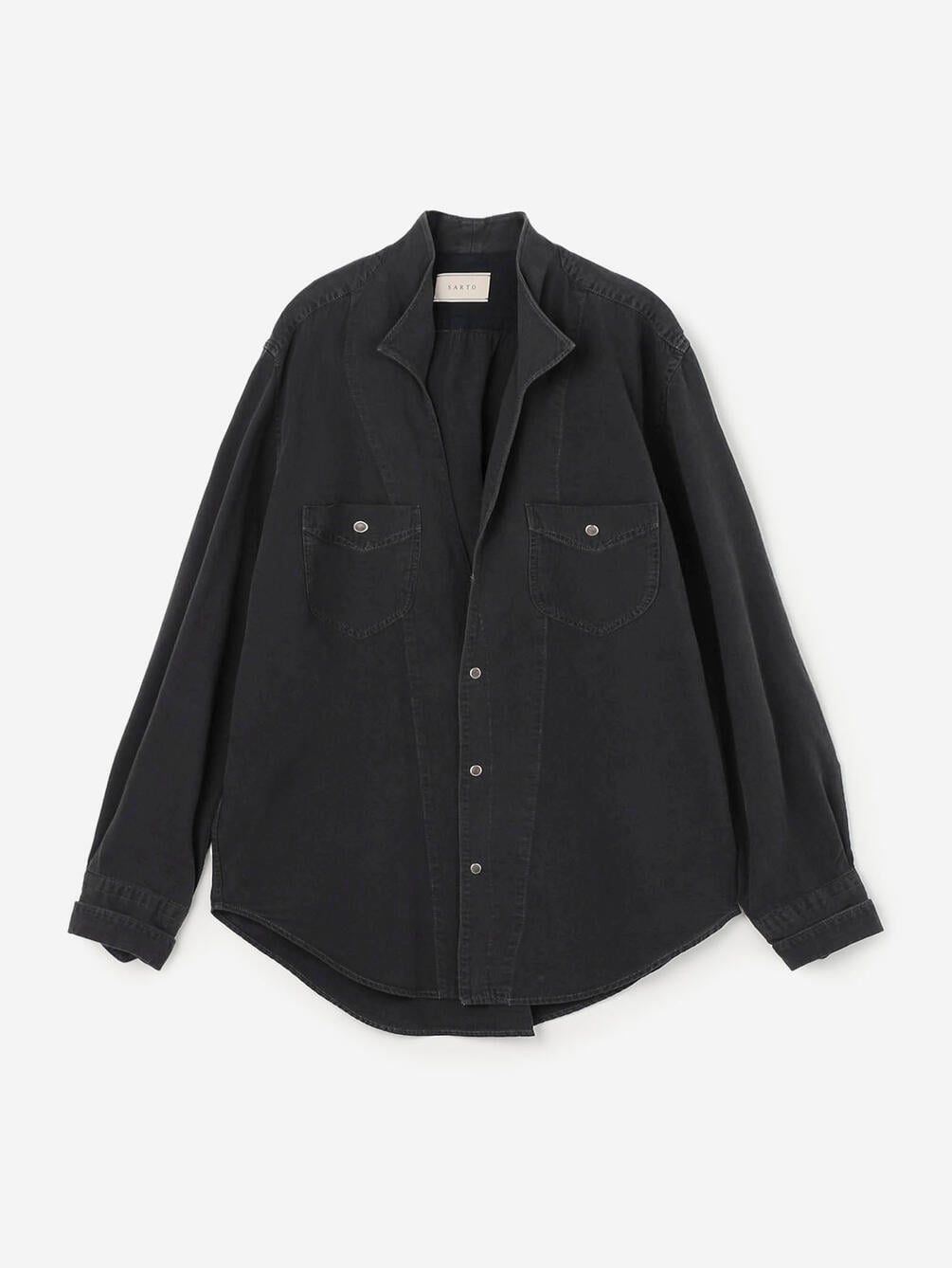 SARTO | LIGHT SELVAGE DENIM WING COLLAR SHIRT MEN