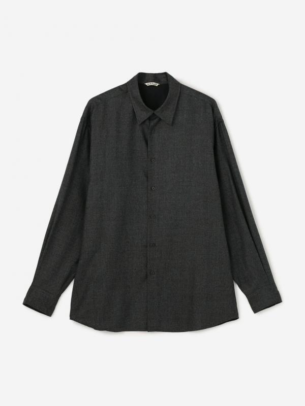 AURALEE | SUPER LIGHT WOOL SHIRT MEN