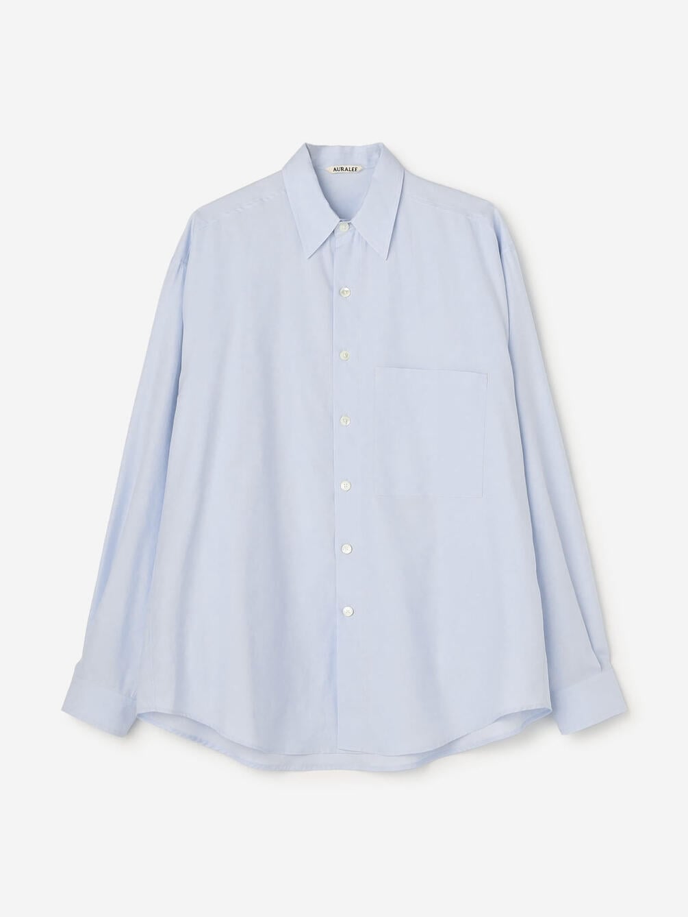 AURALEE | WASHED FINX TWILL BIG SHIRT MEN