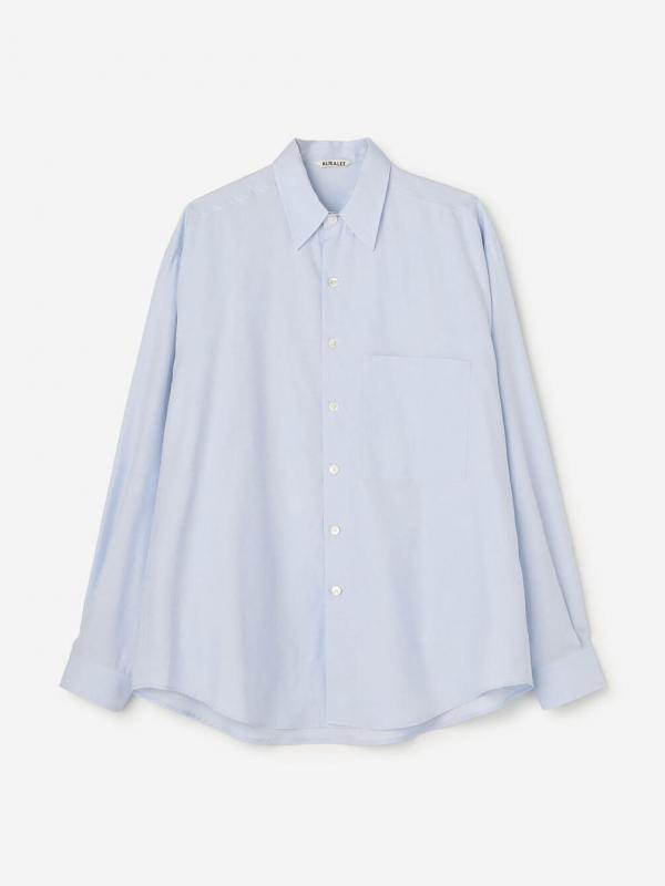 AURALEE | WASHED FINX TWILL BIG SHIRT MEN