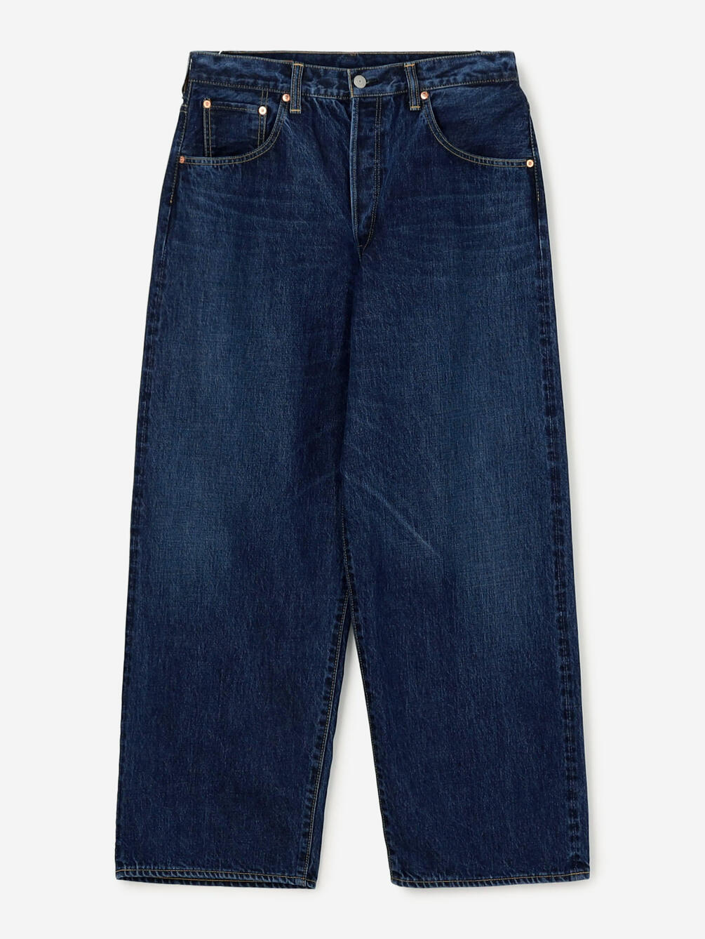 SCYE BASICS | オーガニックコットン バギージーンズ MEN