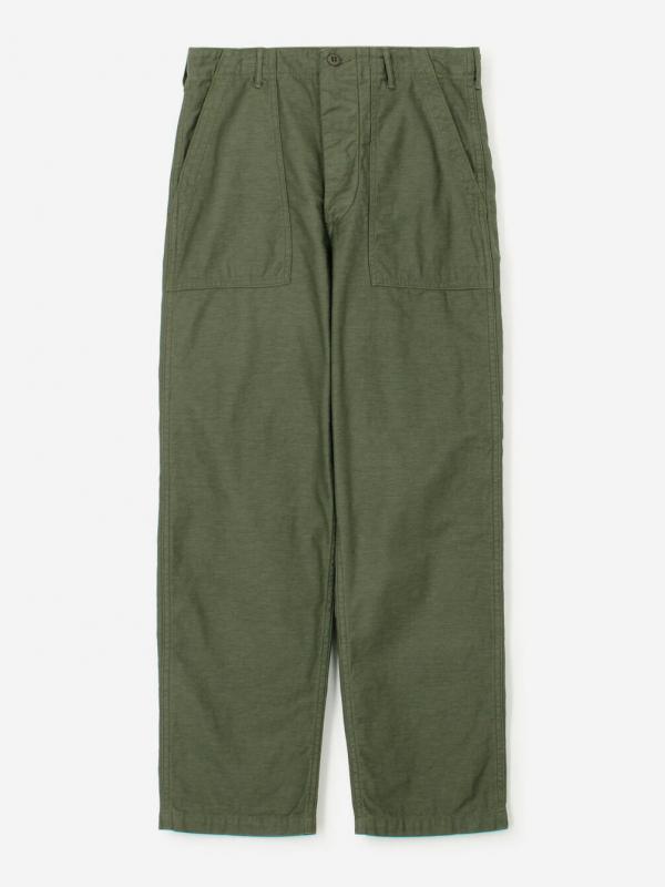 orSlow | バックサテン ファティーグパンツ MEN