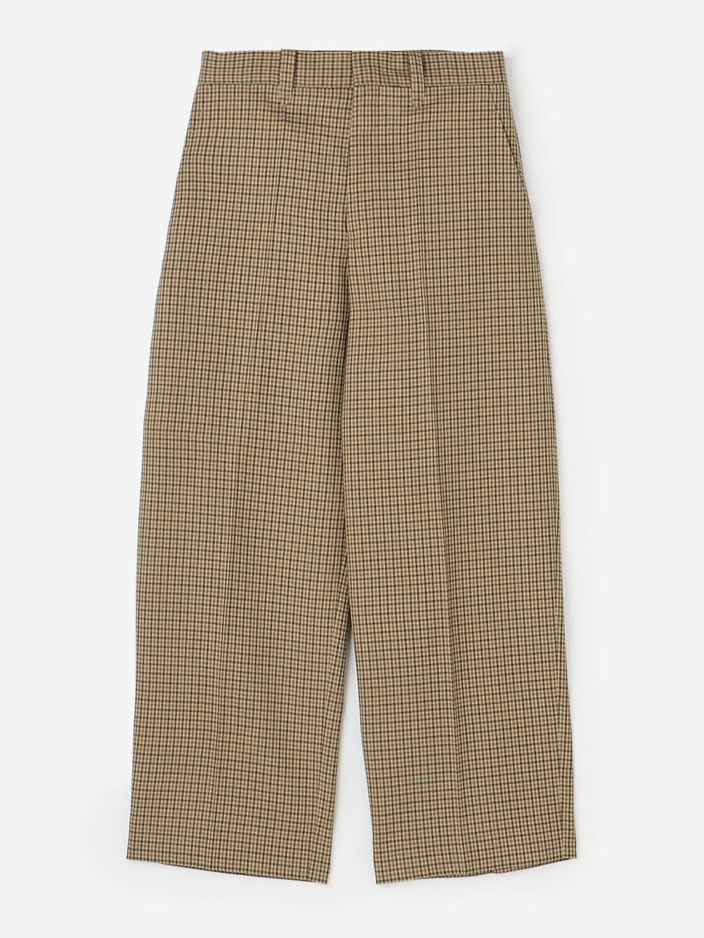BOWTE | SUPER130'S CHECK DRESS TROUSERS MEN