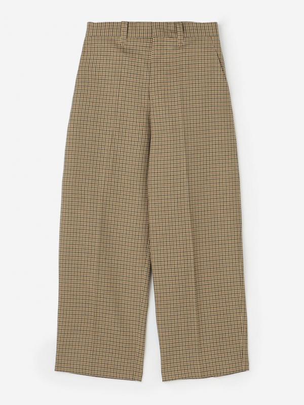 BOWTE | SUPER130'S CHECK DRESS TROUSERS MEN