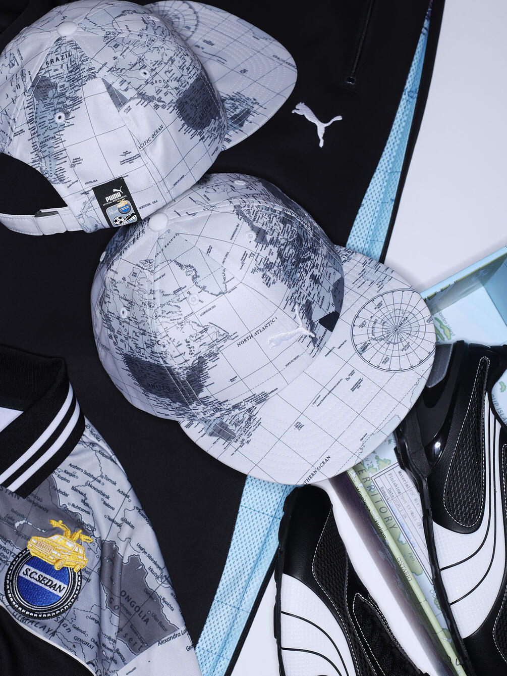PUMA×SEDAN ALL-PURPOSE | PUMA / WORLD MAP BB CAP MEN