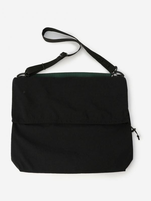 STANDARD SUPPLY | DRAW STRING SHOULDER L BLACK UNISEX