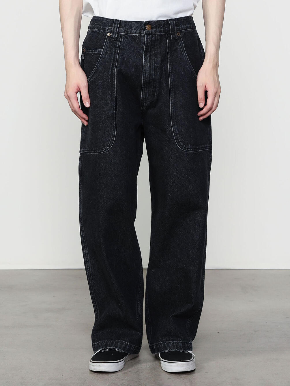SEDAN デニムパンツ 濃紺 ALL-PURPOSE SEDAN ALL-PURPOSE (セダンオールパーパス) Oval Logo Denim