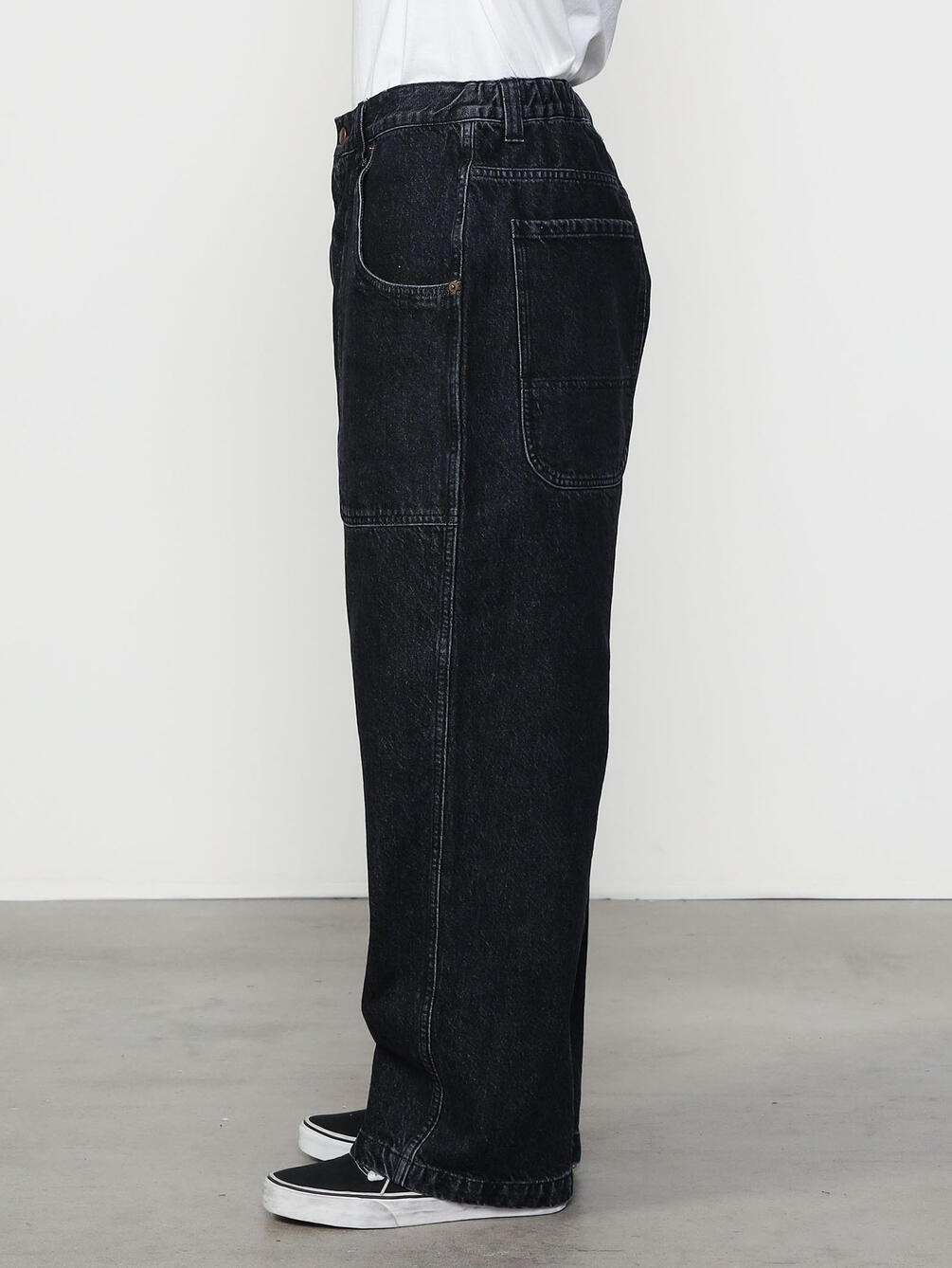 BlessU ブラックデニム バギーパンツ BLESSU baggy denim pants ブレスユーバギーデニム - メルカリ