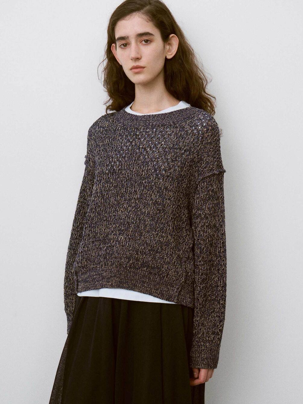 UNFIL | ハニーコンボ メッシュニットプルオーバー WOMEN