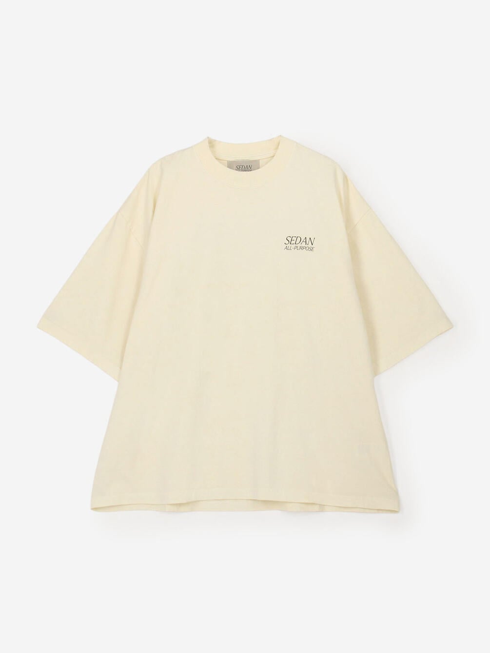 SEDAN ALL-PURPOSE | ガーメントダイ ロゴTシャツ MEN
