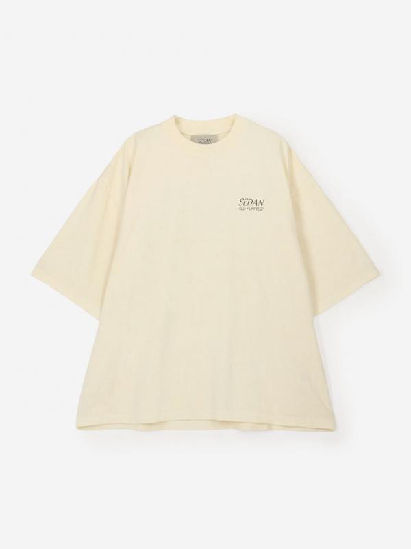 SEDAN ALL-PURPOSE | ガーメントダイ ロゴTシャツ MEN