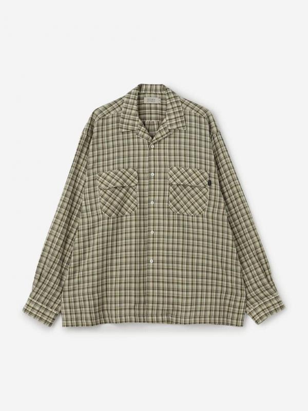 SEDAN ALL-PURPOSE |  チェック オープンカラーシャツ MEN