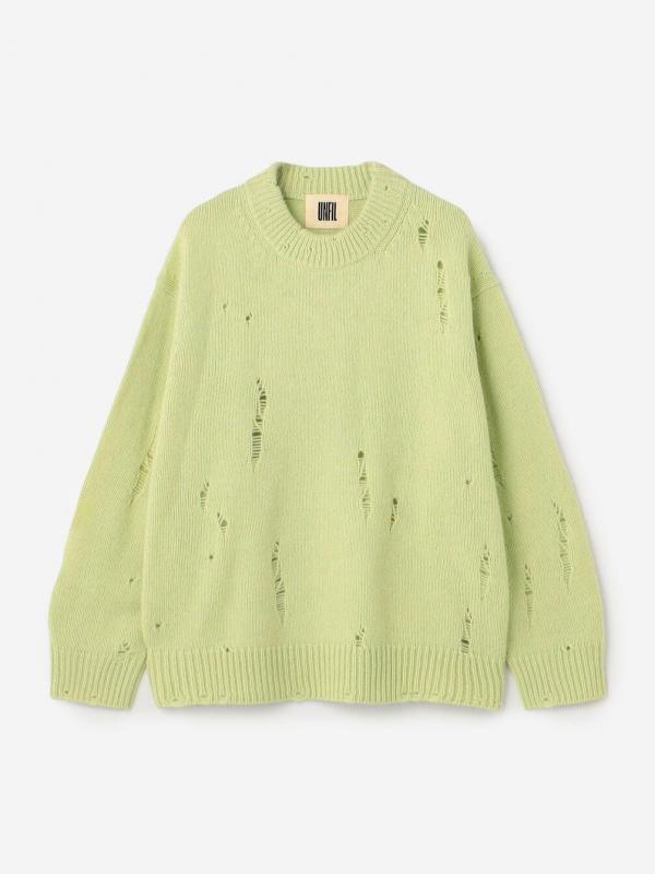 UNFIL | ロイヤルベビーアルパカ ニットプルオーバー WOMEN