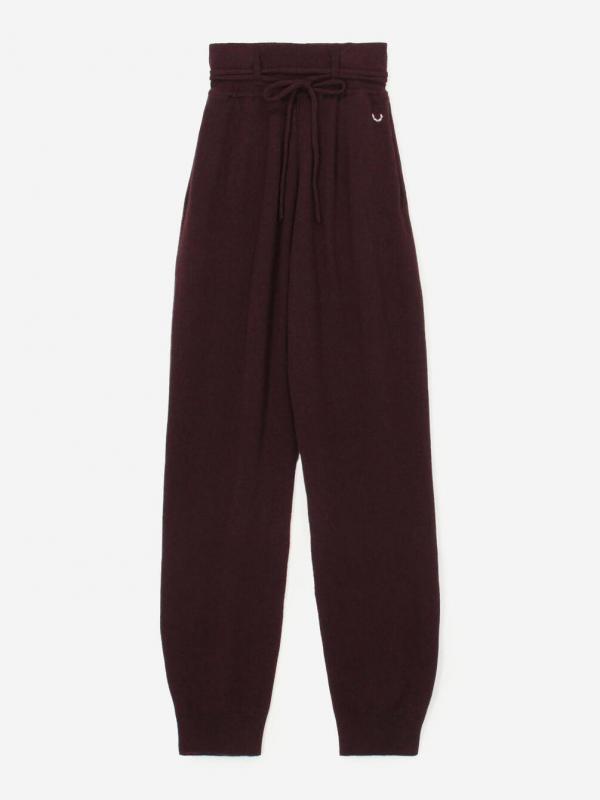 UNFIL | ウール ニットパンツ WOMEN