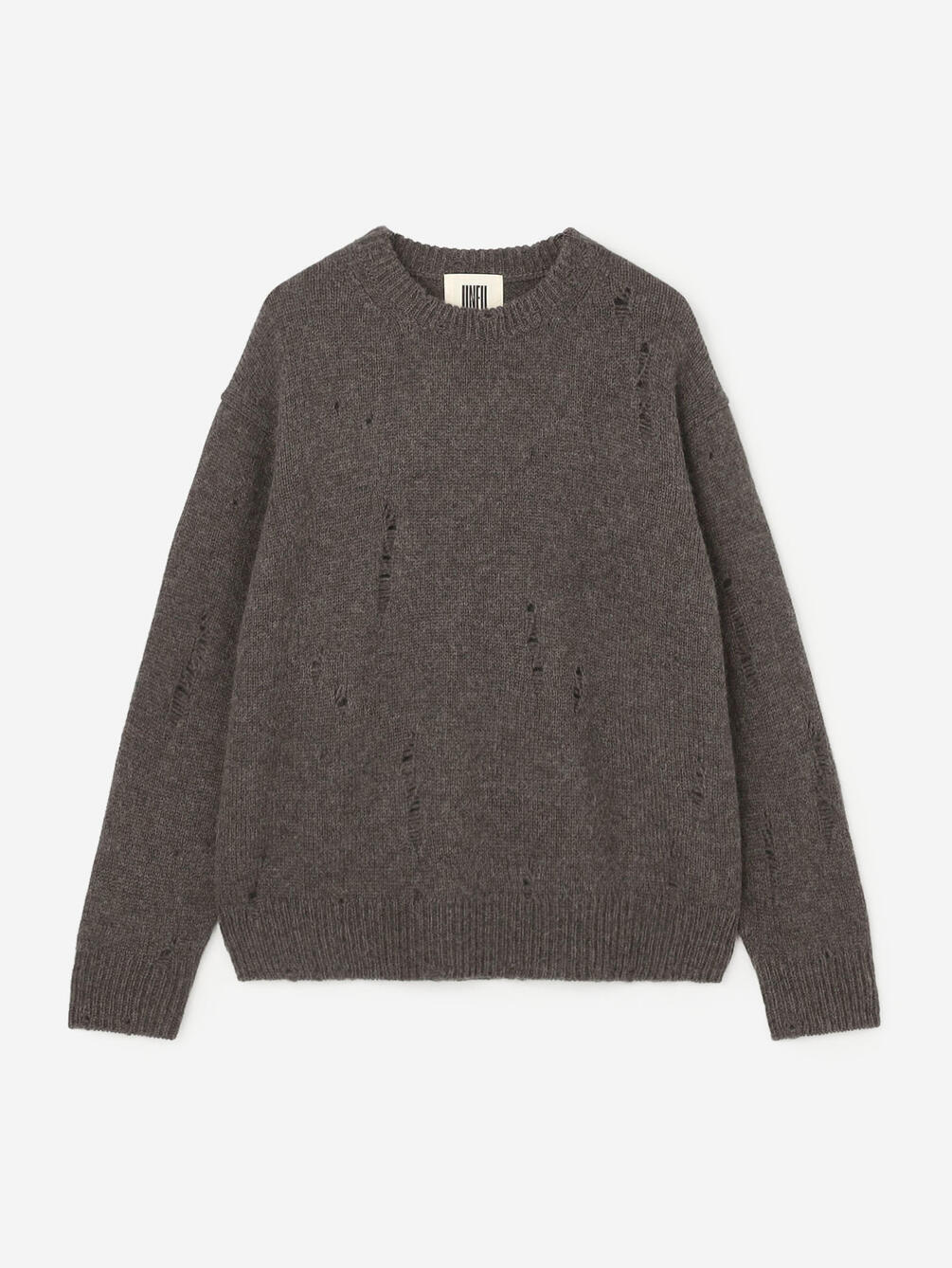 UNFIL | 〈別注〉ロイヤルベビーアルパカ ニットプルオーバー MEN