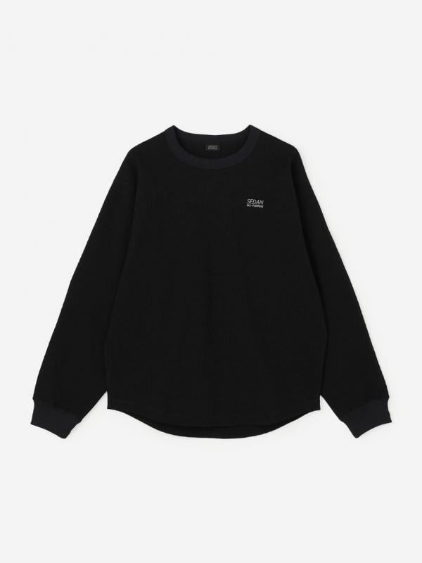 SEDAN ALL-PURPOSE | ワッフル 長袖ロゴTシャツ MEN
