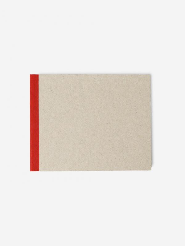 LABOUR AND WAIT | GREYBOARD SKETCHBOOK SMALL RED