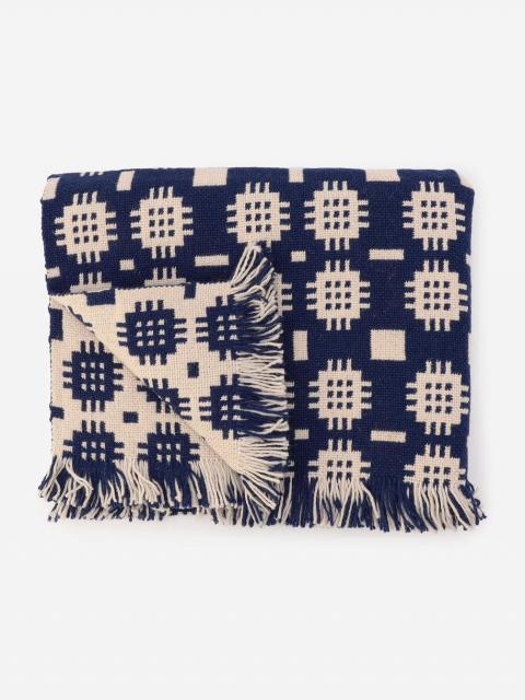 LABOUR AND WAIT | WELSH FLOOR RUG NAVY