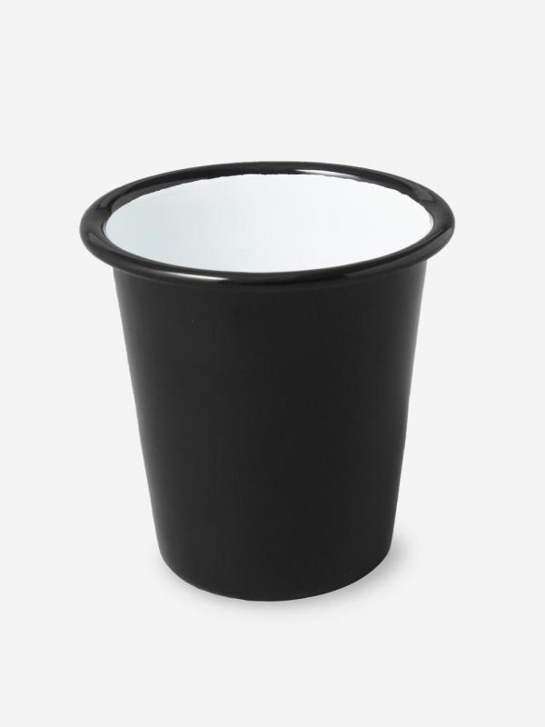LABOUR AND WAIT | ENAMEL TUMBLER BLACK