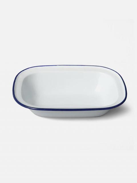 LABOUR AND WAIT | ENAMEL PIE DISH LARGE