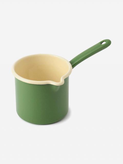 LABOUR AND WAIT | ENAMEL MILK POT GREEN
