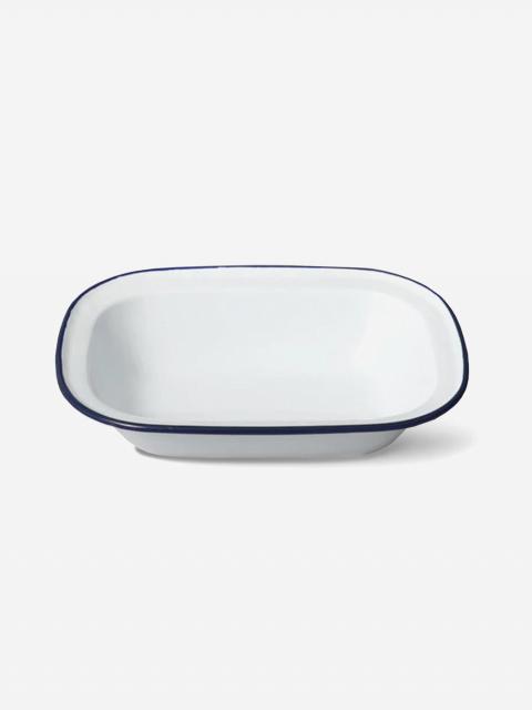 LABOUR AND WAIT | ENAMEL PIE DISH MEDIUM