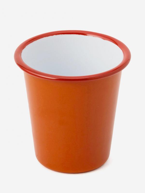 LABOUR AND WAIT | ENAMEL TUMBLER RED