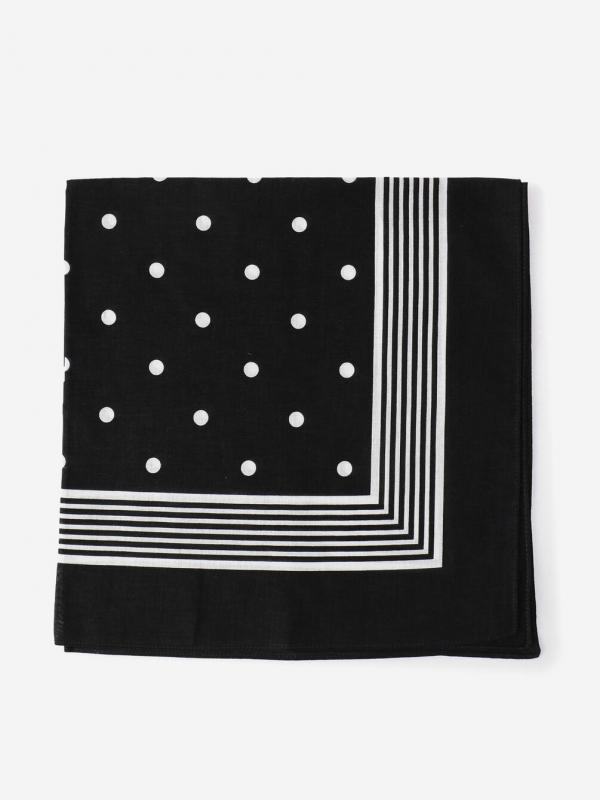 LABOUR AND WAIT | SPOTTY HANDKERCHIEF BLACK
