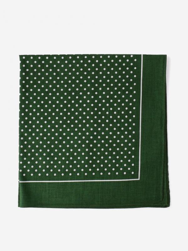 LABOUR AND WAIT | POLKADOT HANDKERCHIEF GREEN