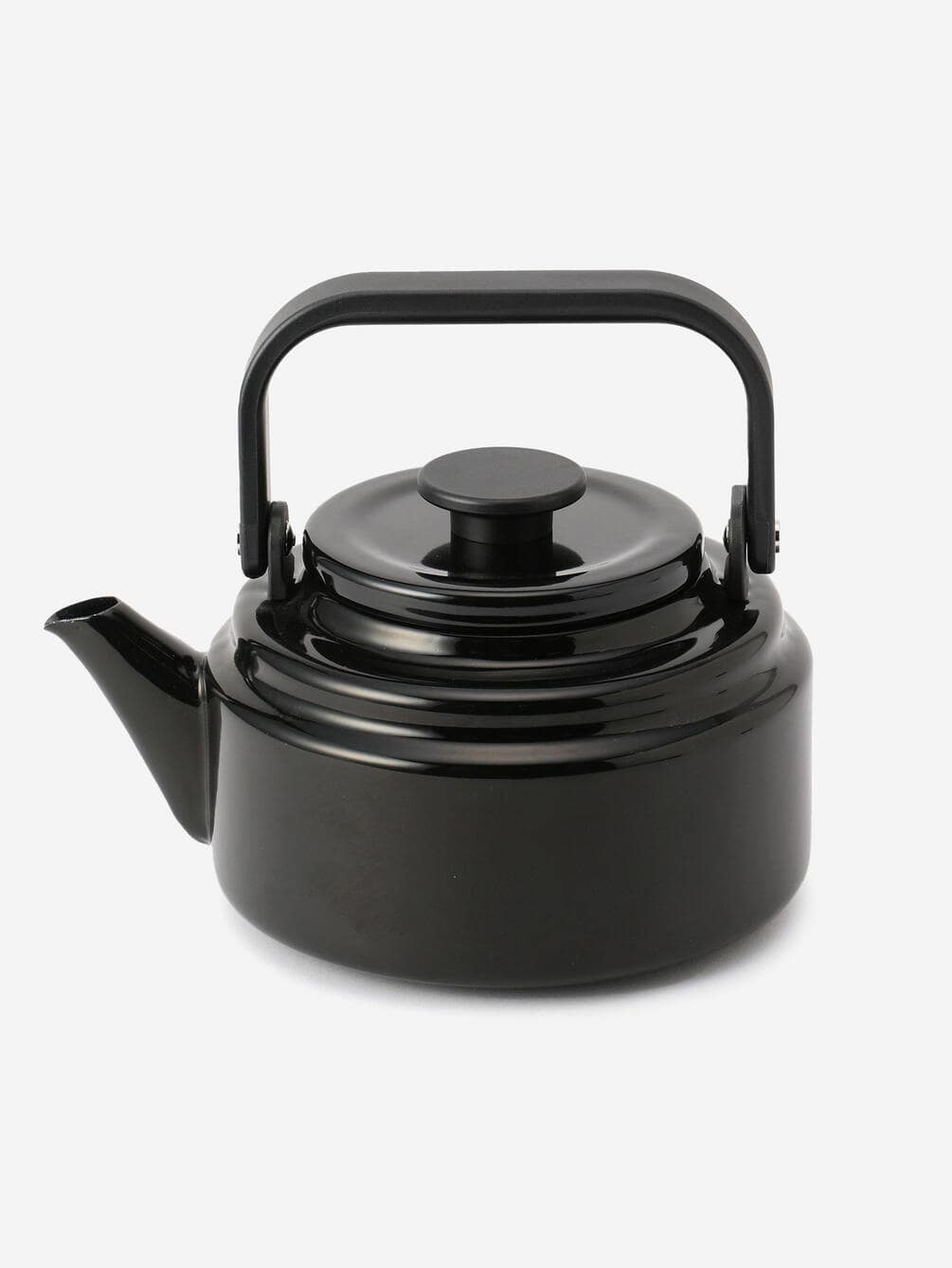 LABOUR AND WAIT | JAPANESE ENAMEL KETTLE BLACK