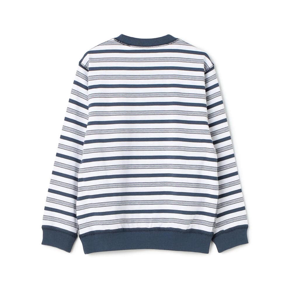 ダントン　トレーナー KIDS' LONG SLEEVE SWEAT T-SHIRT STRIPE｜KIDS｜DANTON
