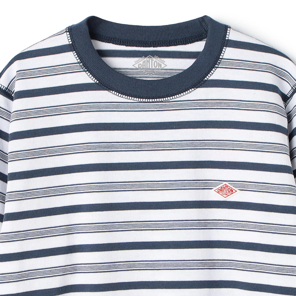 ダントン　トレーナー KIDS' LONG SLEEVE SWEAT T-SHIRT STRIPE｜KIDS｜DANTON