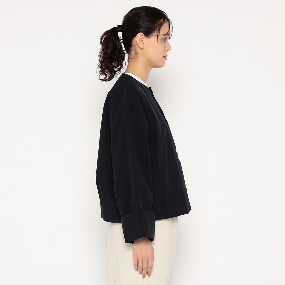 WOMEN'S INSULATION COLLARLESS WIDE JACKET｜COAT｜DANTON