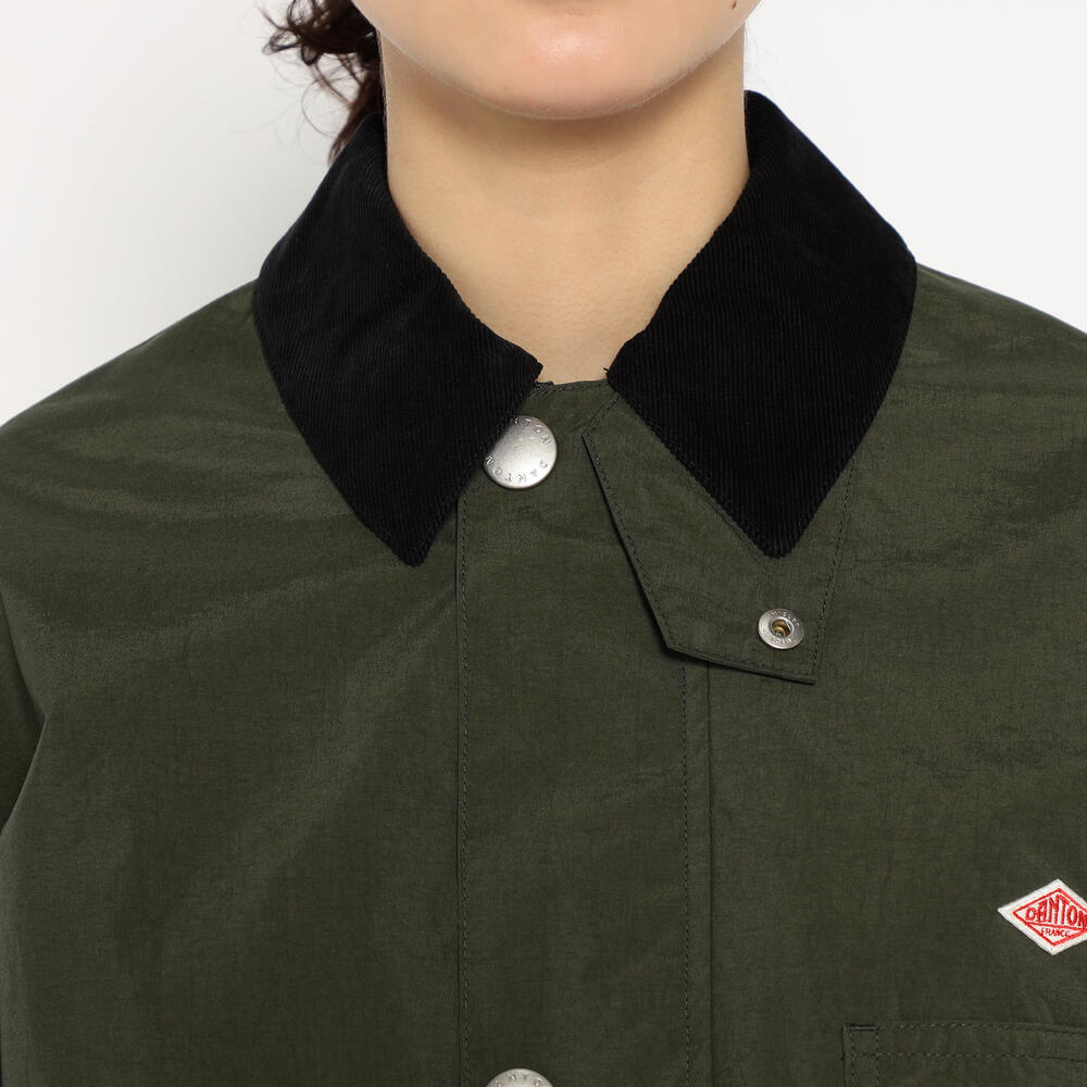 美品　ダントンWOMEN'S NYLON TAFFETA WORK JACKET s-l400.jpg