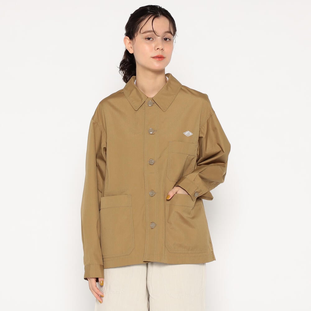 WOMEN'S BACK LOGO COVERALLS｜JACKET｜DANTON(ダントン