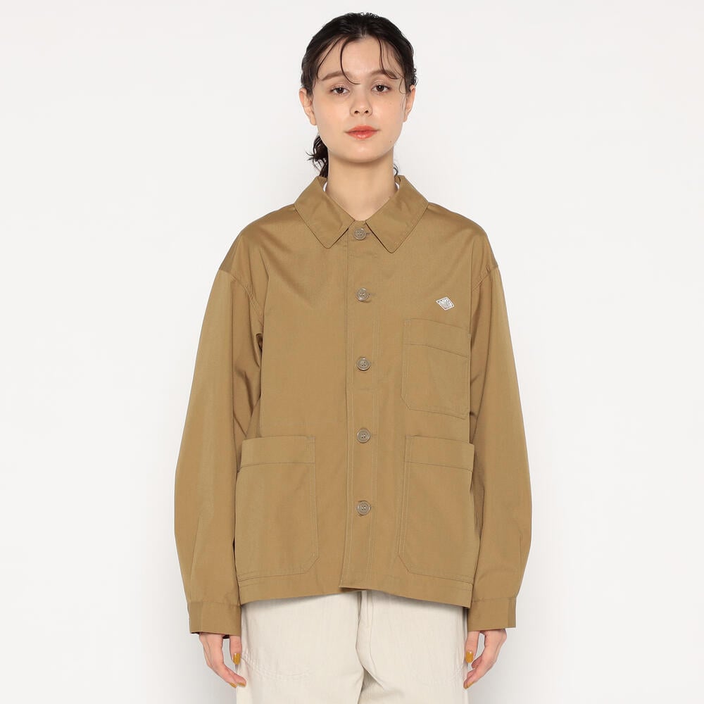 【DANTON】ダントン コットン100% COVERALL JACKET 36 WOMEN'S BACK LOGO COVERALLS｜JACKET｜DANTON(ダントン