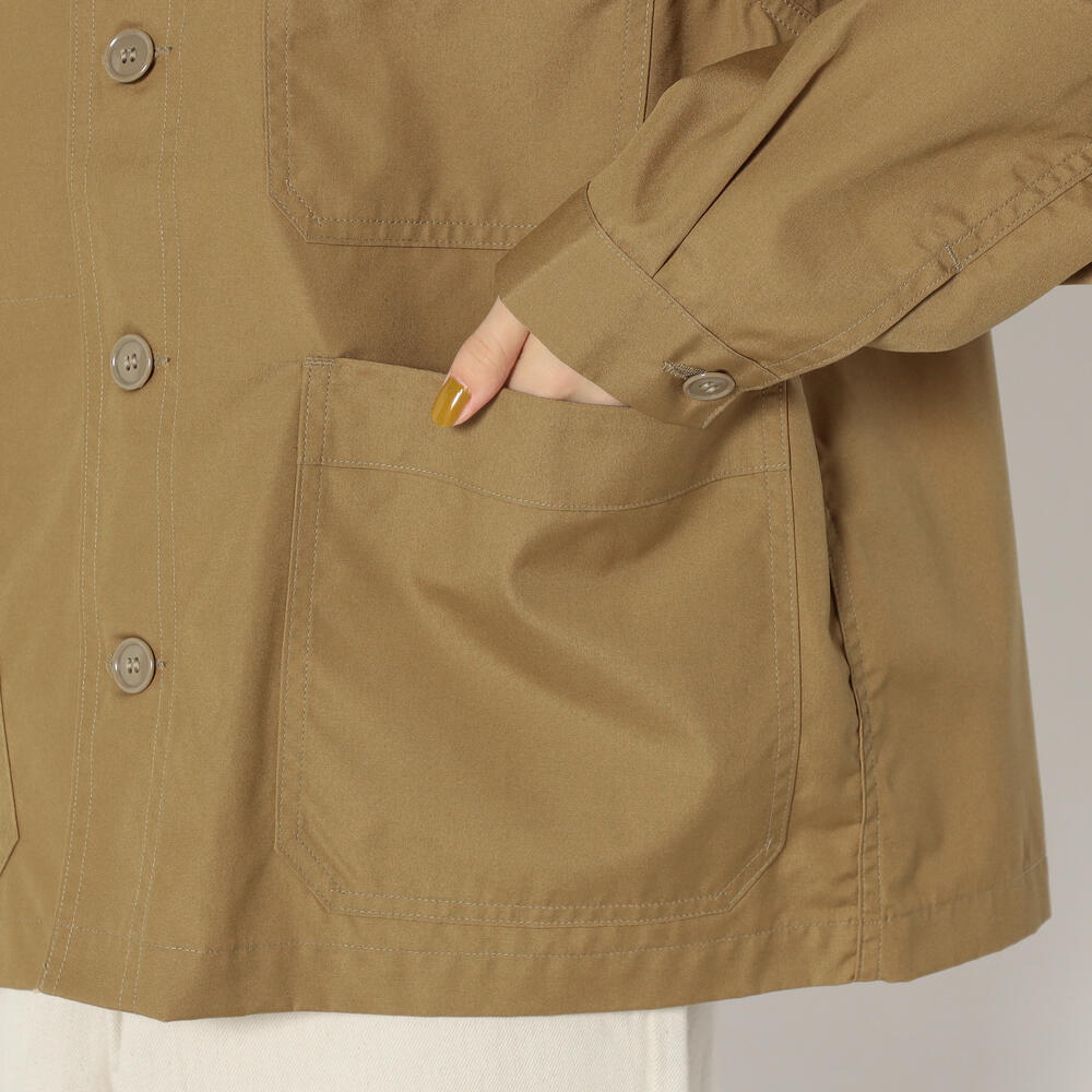 ジャケット・アウター danton back print coverall 40 WOMEN'S BACK LOGO COVERALLS｜JACKET｜DANTON(ダントン